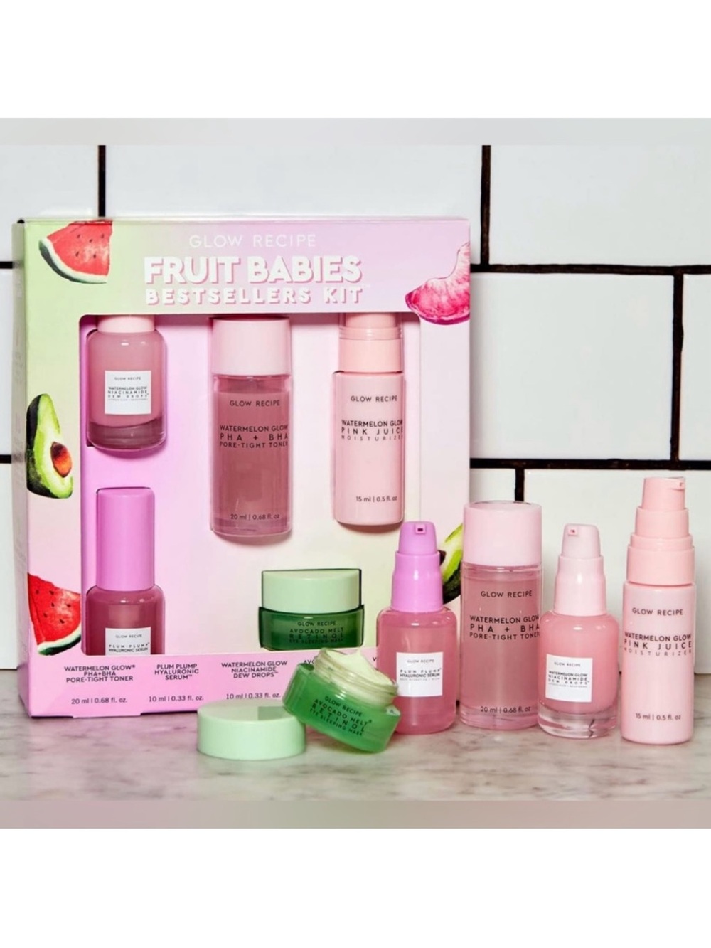 🆕 Glow ORIGINAL Fruit Babies Bestsellers Kit